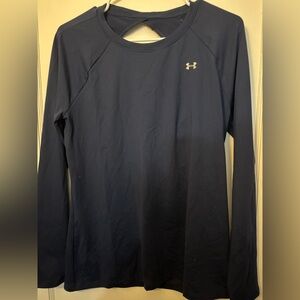 Under Amour Navy Open back shirt